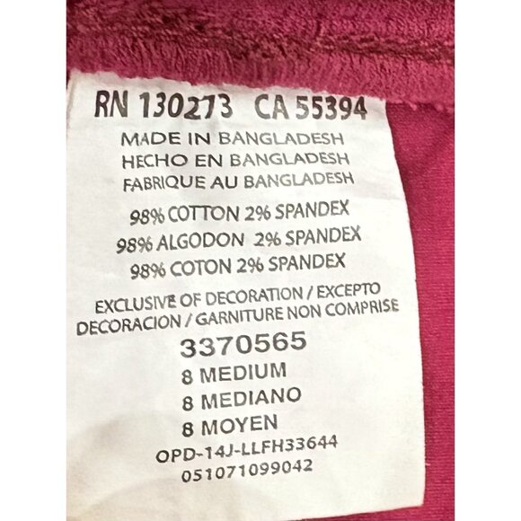 Lee Relaxed Fit Medium Cotton Stretch Cargo Pants Burgundy - Picture 4 of 4